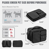 Transportín Suave Grande para Mascotas, Aprobado por Aerolíneas