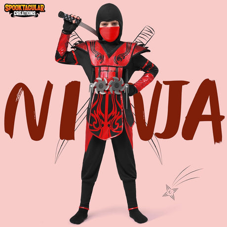 Disfraz de Ninja para Niños Spooktacular Creations, Halloween