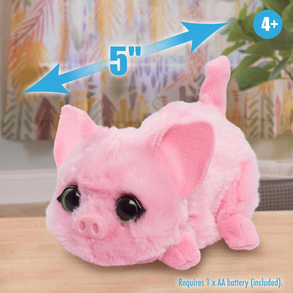 Juguete Interactivo My Minis Piglet de furReal, Pequeño Peluche