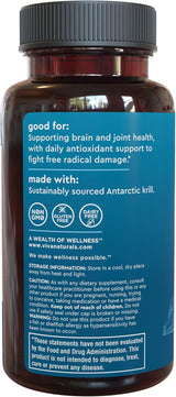 Suplemento aceite de krill del antártico  100 puro 60 cáp