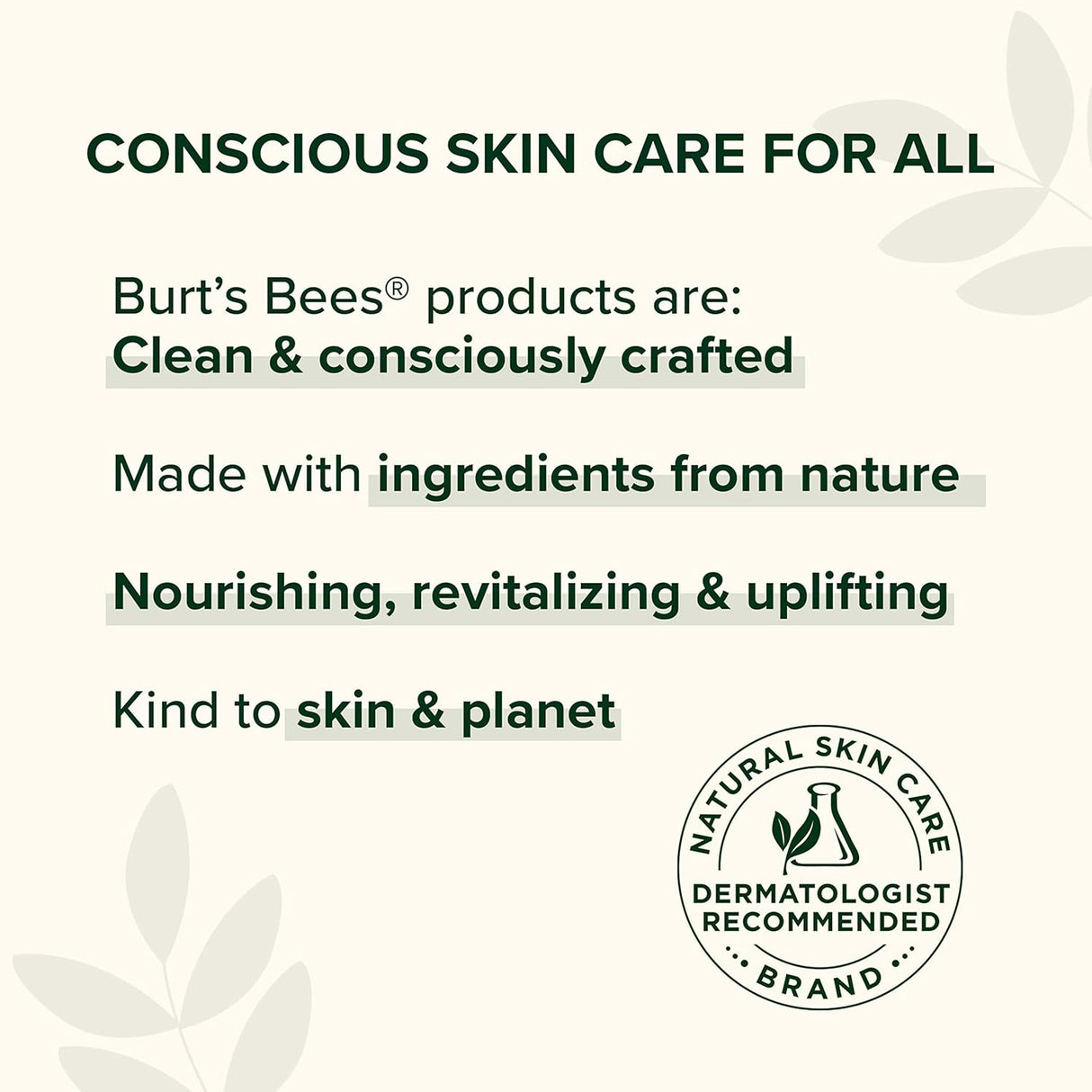 Crema post acné para todo tipo de piel Burt's Bees