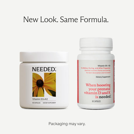 Vitamina Prenatal D3/K2 Expertamente Formulada | 60 Cápsulas