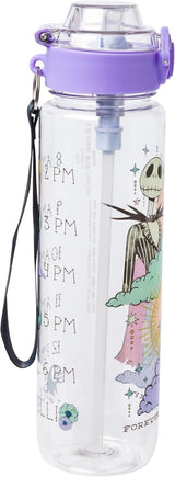 Botella de agua 33 oz con tapa, Silver Buffalo, Nightmare Before Christmas
