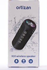 Parlante Bluetooth 5.3 inalámbrico impermeable IPX7 con RGB