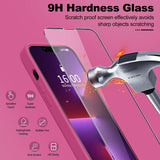 BossKiss Funda compatible con iPhone 13 Pro Max, funda de silicona líquida de alta calidad [tacto aterciopelado] [2 protectores de pantalla de vidrio templado 9H], funda de kit de protección completa a prueba de golpes, Pitaya