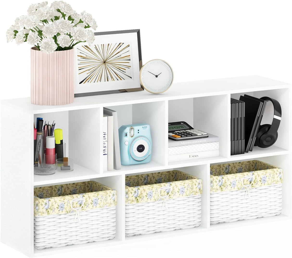 Estantería para libros 7 cubos modelo Luder