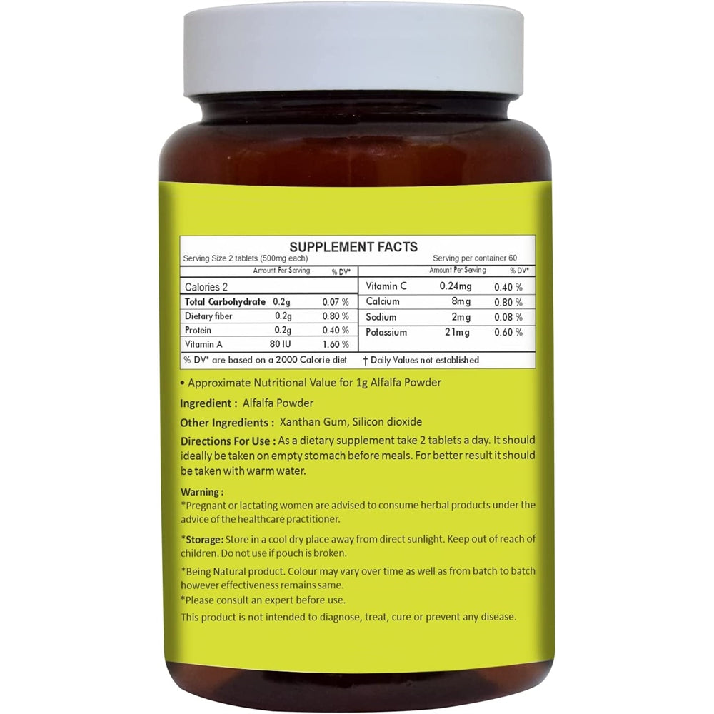 Suplementos Superalimentos verdes naturales  120 unidades
