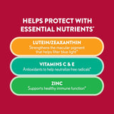 Comprimidos suplemento vitamínico y mineral para ojos Ocuvite