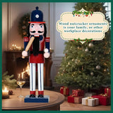 Figuras de madera de Navidad - 14 decoraciones artesanales