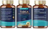 Suplemento TUDCA 1200mg, Ultra Fuerte, 120 Cápsulas