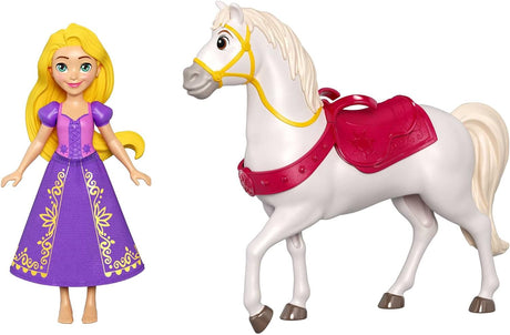 Muñeca Rapunzel y caballo Maximus, Mattel, película Enredados