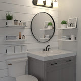 Estantes Flotantes de Madera, 5 Sets, Decoración y Almacenaje