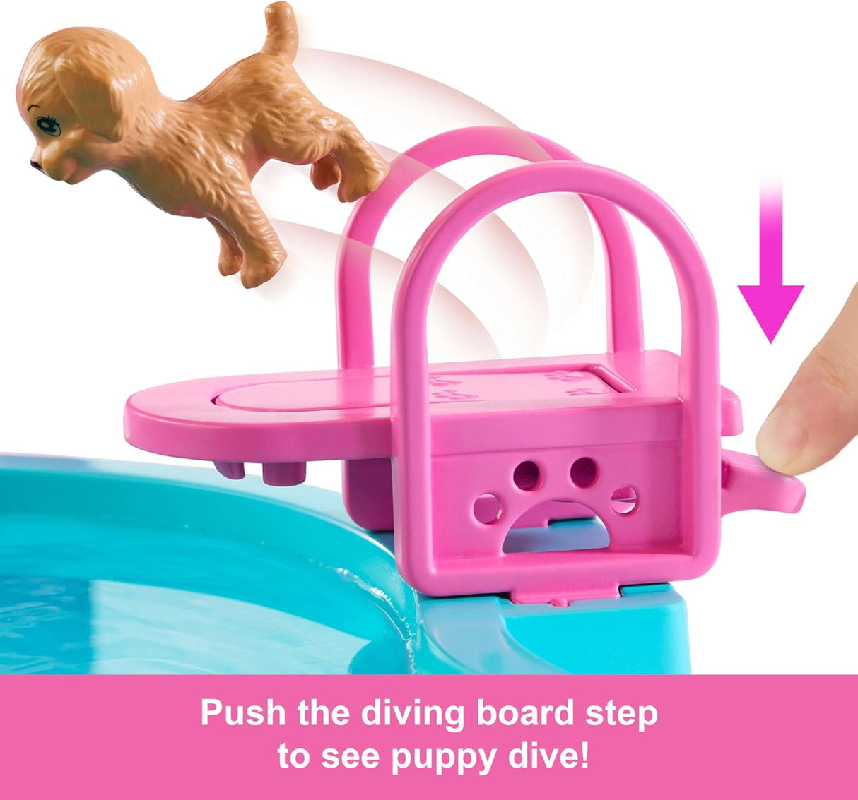 Barbie Dream Pool Set con 6 Áreas y 20+ Accesorios