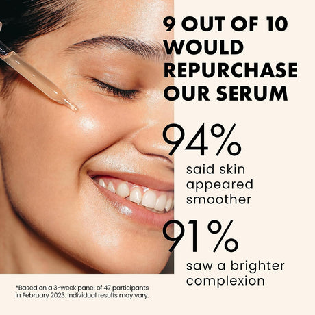 Suero facial de vitamina C y ácido hialurónico Eclat Skincare