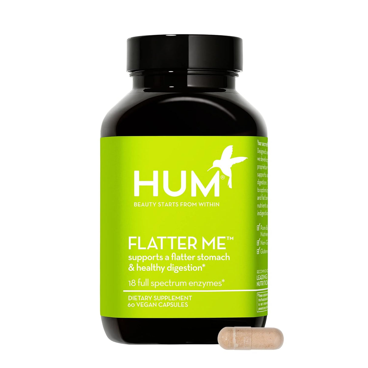 Suplementos Alimenticios Enzimas HUM Nutrition 60 cápsulas