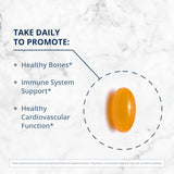 Suplemento de Vitamina D3 + K - Metagenics - 60 Softgels