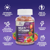 Gomitas Multivitamínicas Adultos, Salud Inmunológica, 90 Uds