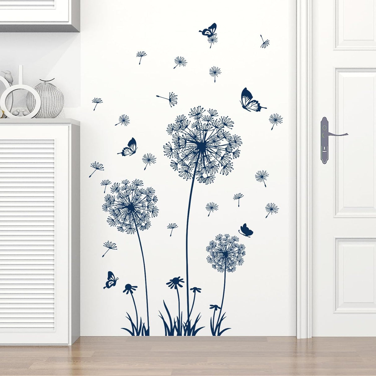 Stickers de Pared Flores y Mariposas - Supzone - Decoración