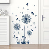Stickers de Pared Flores y Mariposas - Supzone - Decoración