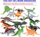Conjunto de Dinosaurios DinoMax con Libro, 15 Piezas, T-Rex
