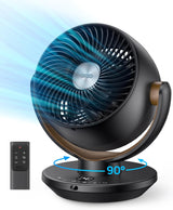 Ventilador Dreo para Dormitorio, 11 Oscilante, 4 Velocidades