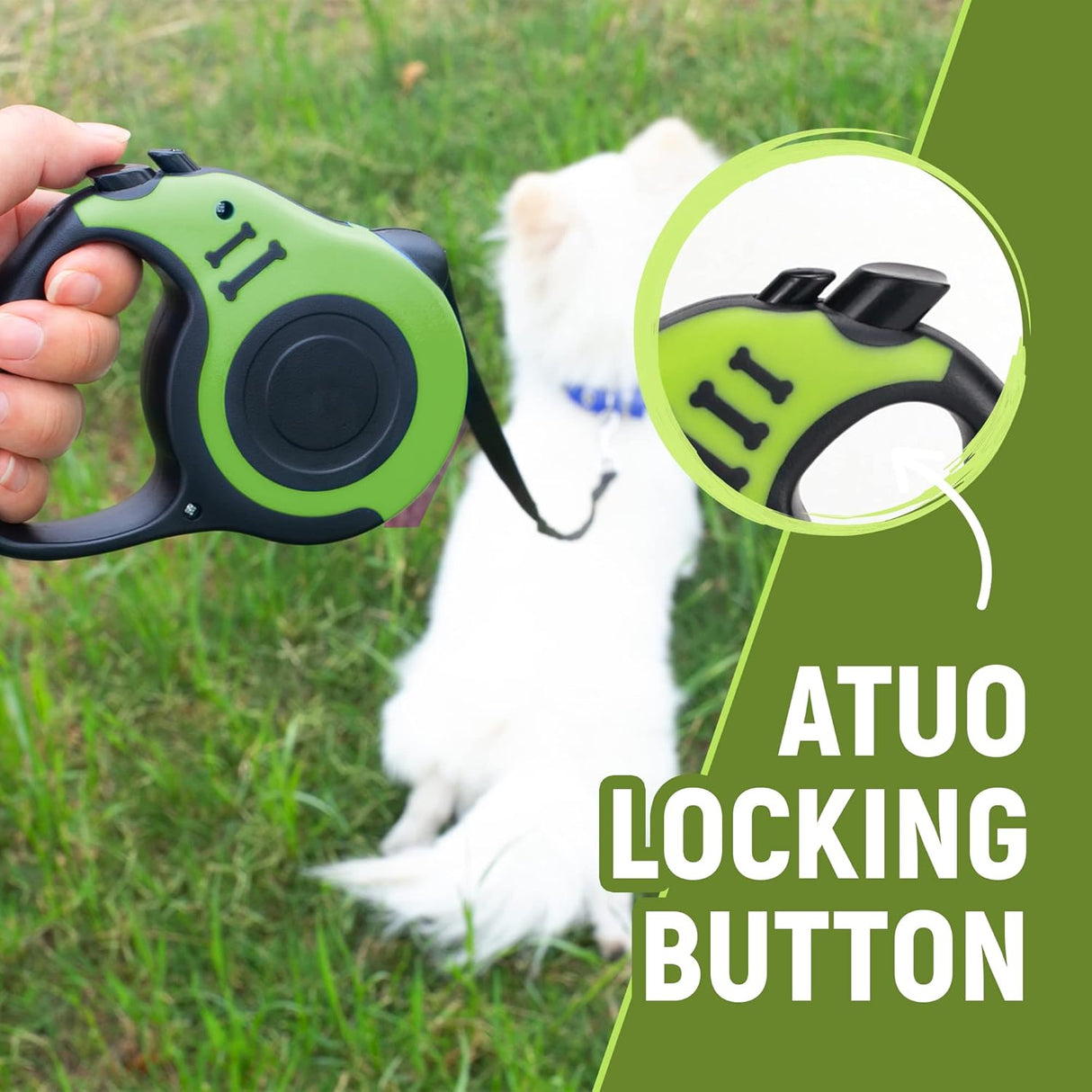 Correa Retráctil para Perros Automática y Telescópica