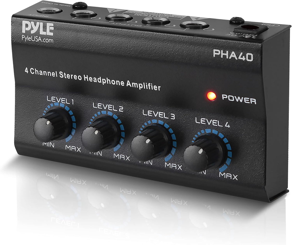 Amplificador de auriculares estéreo portátil PYLE-PRO PHA40