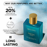 Eau de Parfum Orgánico Bella Vita para Mujeres/Hombres Acuático
