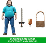 Figurina Mattel Minecraft Steve Posable con Accesorios Set Ref 12345