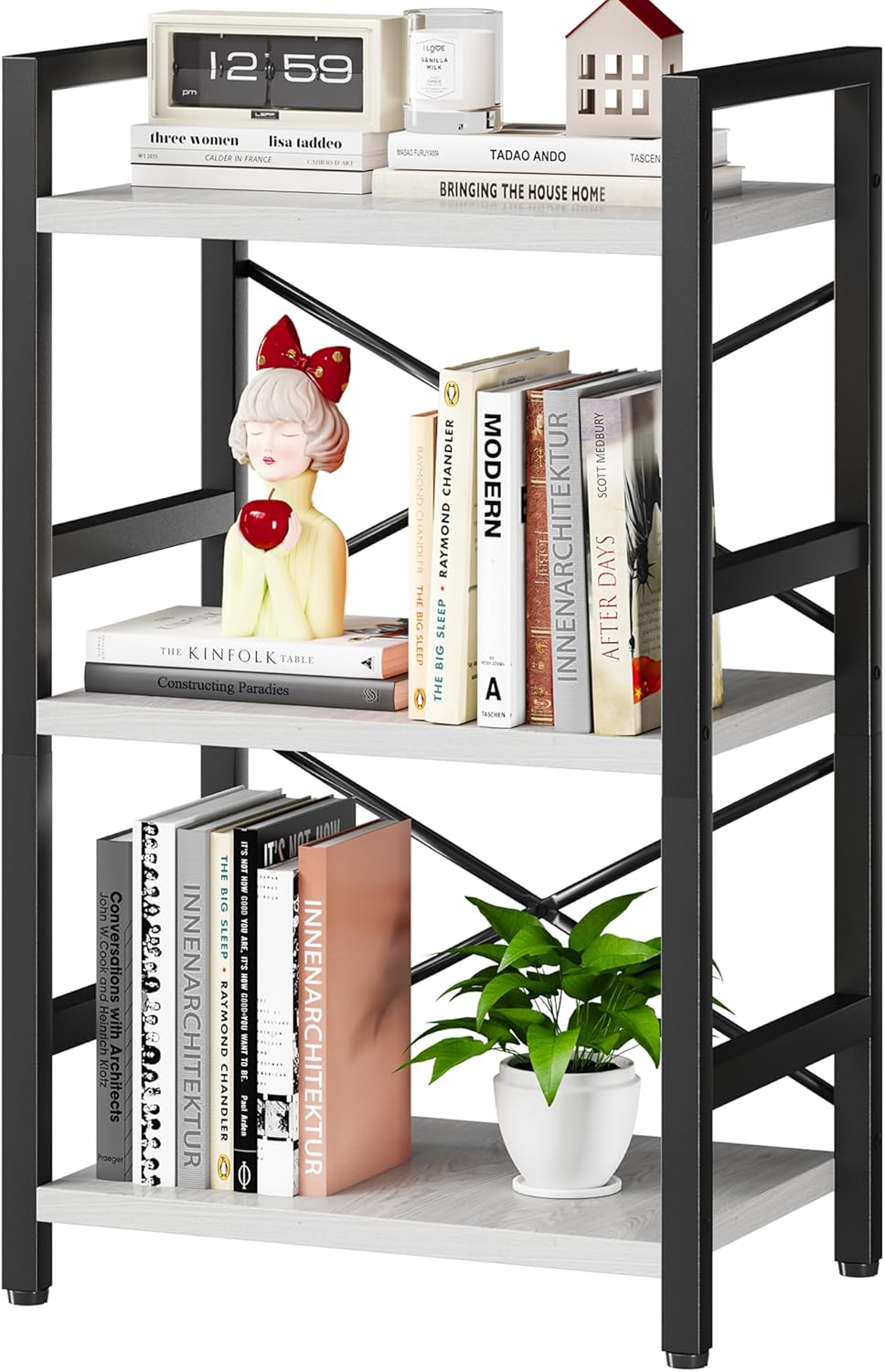 Estantería Industrial Homeiju, 3 Niveles, Modelo D29873033