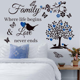 Vinilos Decorativos Familia - Citas Inspiradoras para Hogar