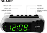 Reloj Despertador Digital con Alarma Ascendente y Doble Alarma