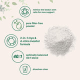 Myo-Inositol & D-Chiro Inositol Powder Micro Ingredientes 1lb