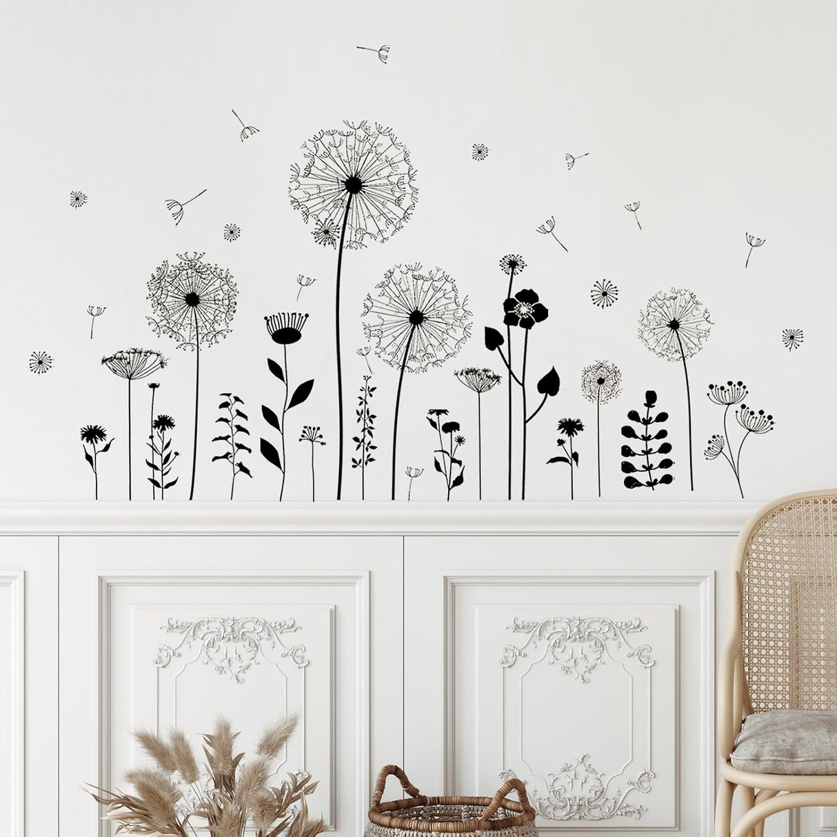 Pegatinas de Pared Diente de León, Supzone, Autoadhesivas, Creativas