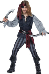 Disfraz de pirata de marronescos para niños talla S