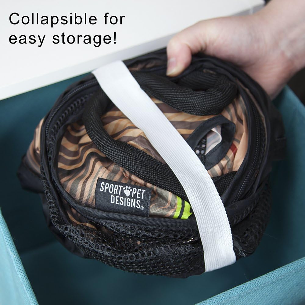 Transportín para gatos SportPet Designs, plegable y portátil