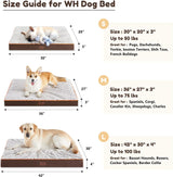 Cama ortopédica para perros grandes WESTERN HOME, espuma gruesa