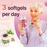 Suplemento Cardiovascular 3000MG Omega-3 y CoQ10 90 Cápsulas