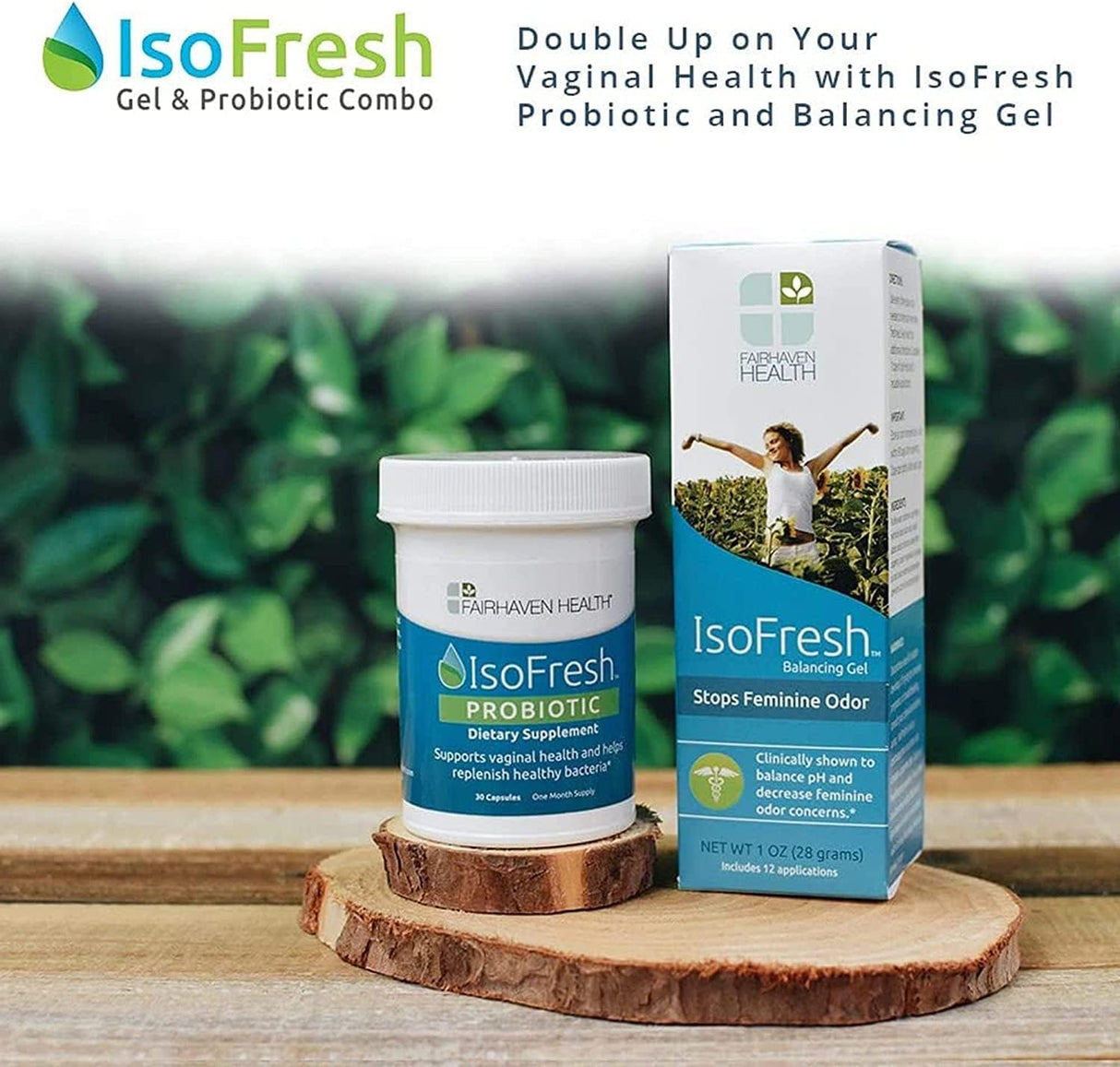 Suplemento Probiótico IsoFresh para el equilibrio vaginal