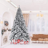 Árbol de Navidad 9FT ReunionG, Artificial, Flocked, Modelo 9FT