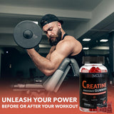 Gomitas de monohidrato de creatina para hombres y mujeres