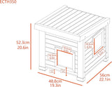 Casa para Gatos Salvajes ECOFLEX® Albany, Resistente y Fácil Montaje