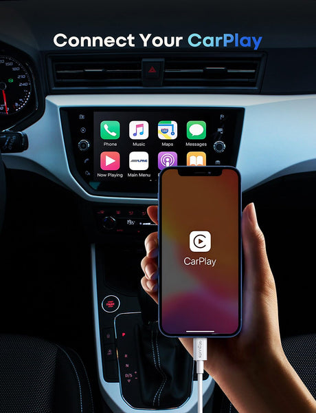Cable CarPlay etguuds 3ft USB C para iPhone 16/15 - 2 Pack