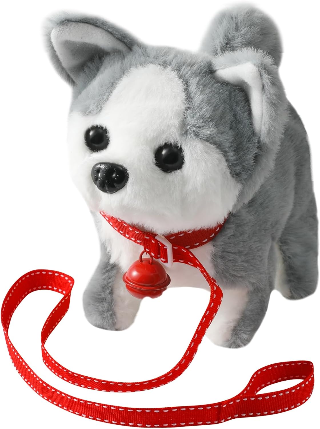 Peluche Husky Interactivo - Camina, Ladra, Agita Cola, Modelo 2023