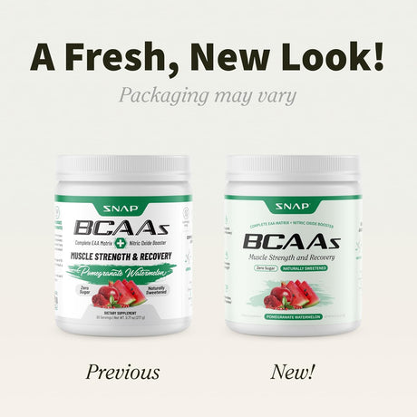 Suplemento BCAA Snap - Energía y Recuperación - 30 Porciones