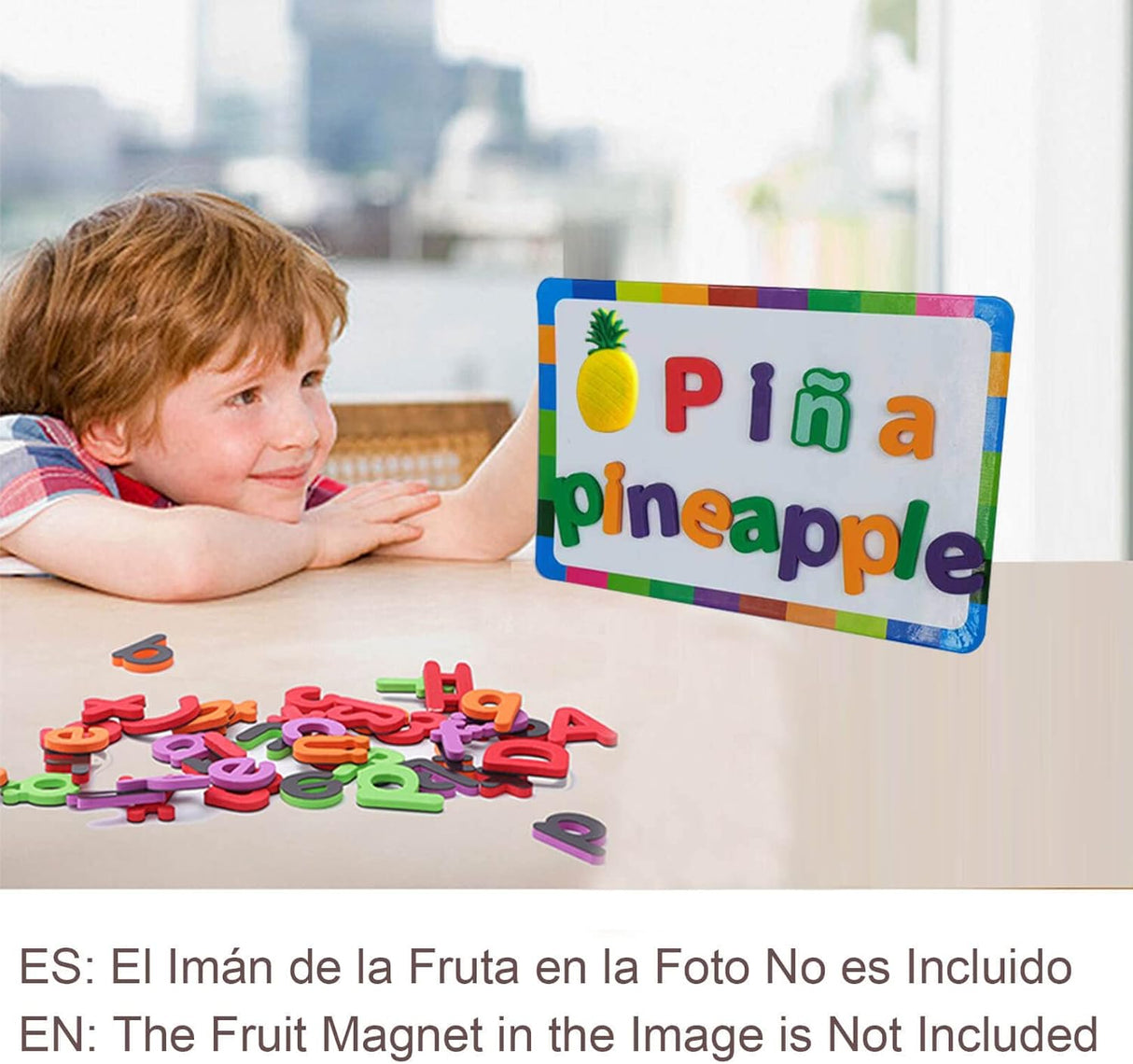 Letras y Números Magnéticos para Niños, Educativos, ES1