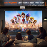 Proyector Mini VOPLLS 1080P, Zoom 50%, Compatible HDMI