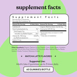 Suplemento Matcha Superfood  Gomitas energéticas con té verd