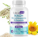 Suplemento de NAD+ - Nicotinamida Ribósido - 120 Cápsulas