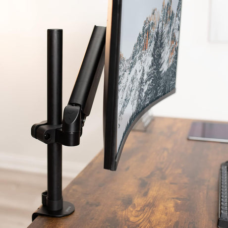 Soporte de Monitor VIVO, Brazo Ajustable, MOUNT-POLE05A